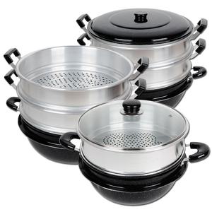 2단 3단 업소용찜기 찜솥 대게 만두 호빵 킹크랩 찜냄비