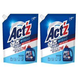 피죤 액츠 퍼펙트 베이킹소다 1.5L X 2개 /딥클린(안티박)