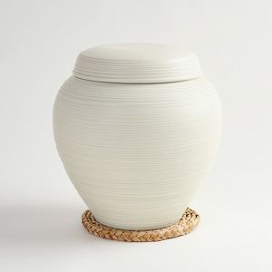 고백자 골 항아리 단지 3.5kg 쌀독 소금항아리