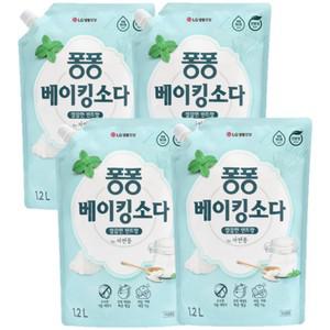 퐁퐁 베이킹소다 1200mlx4개 주방세제