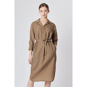[BCBG](대전신세계)셔츠카라 핀턱 원피스 (B3M3O674)