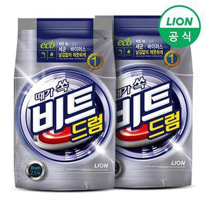 [라이온코리아]비트 가루세제 드럼 2.5kg x 2개