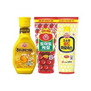 [오뚜기]오뚜기 케찹 500g + 마요네즈 500g + 머스타드소스 535g