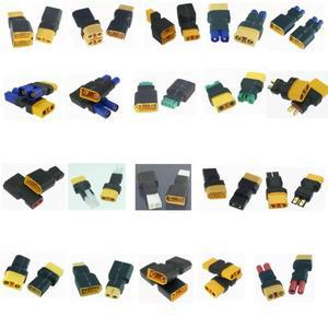 xt90 단자 호환 3개세트단 1pce 와이어 어댑터 없음 XT90-EC3/EC5 / HXT4mm MPX/T-플러그/타미야/TRX Traxx