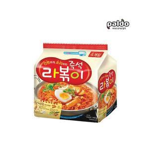 팔도 라볶이 라면 145g x 4개 무배