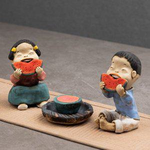 [텐바이텐]토우인형세트 (수박)