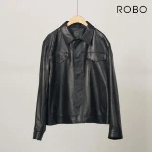 로보 23FW 온리프랭크社 베지터블 램스킨 남성자켓 1종