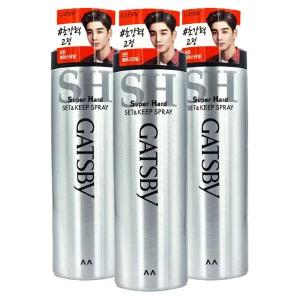 갸스비 셋 앤 킵 스프레이 슈퍼하드 263ml x3개 NEW 강력한고정력 