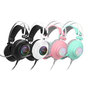 앱코 해커 헤드셋 N550 ENC 게이밍 가상 7.1채널 RGB
