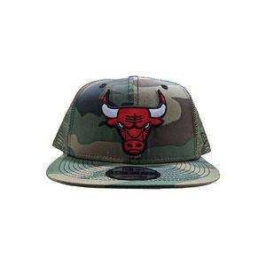 [관부가세포함] 남성 뉴에라 9Fifty NBA 시카고 불스 카모 트러커 스냅백(60269958) - OSFM 19631511