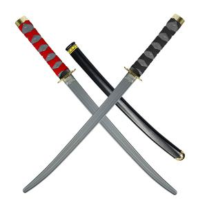 코스프레 플라스틱 닌자 검 무사칼 장난감칼 72cm