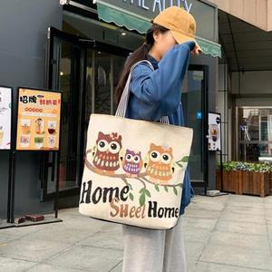여성 홈 보부상 백 세마리 숄더 부엉이 가방 부엉이