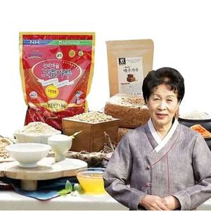 최명희명인 수제고추장(고춧가루 500g+찹쌀 달인 물 1kg+조청 1.5kg+메주가루 100g+현미보리가루