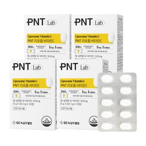 GC녹십자웰빙 PNT 리포좀 비타민C 30정 4박스