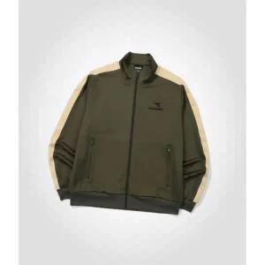 매장정품 디아도라 DIADORA 레거시 저지 트랙 자켓 OLIVE D5123LFT11OLD 514591
