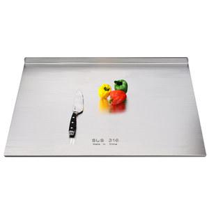 싱크대도마 스텐 도마 316 스텐롤러 2mm 스텐도마 플레이팅 거치대 싱크대 재료손질