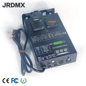 DMX 조광기 팩 컨트롤러, 가능한 속도 또는 스위치 모드, 무대 기구, 2 채널