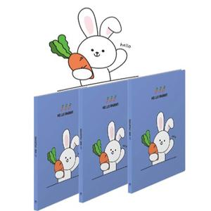 오피츄 A4 귀여운 토끼 캐릭터 클리어파일 20P GC4297-7