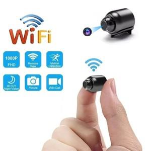 X5 미니 카메라 HD1080P 컴팩트 무선 WIFI 카메라 순환 녹화 기능 가정용 야외 캠핑에 적합