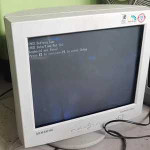 구형 브라운관 모니터 데스크탑 CRT 컴퓨터 모니터 중고