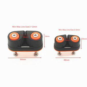 [누리정비]볼베어링이 있는 복합 재료 캠 클리트 Carbo Cam Kit Rope Fairlead