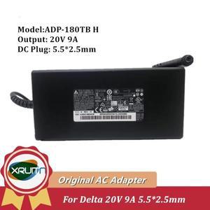 정품 델타 180W 20V 9A A180A051P MSI GF65 WS66 STEALTH 10SE-044 전원 공급 장치용 ADP-180TB H 어댑터