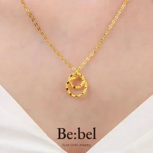 순금목걸이 7.5g 24k 여자 디자인 투링 비벨 두돈 2돈