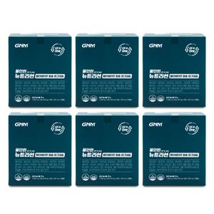 GNM자연의품격 올인원 뉴트리션 멀티비타민 칼슘 마그네슘 2600mg x 30개입 X 6박스 I