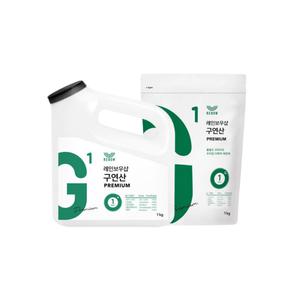 레인보우샵 구연산 청소 추천 왕톡톡이 1kg+리필 1kg