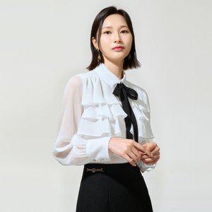 [미니멈](의정부점)러플 바스트 블라우스 MYBGWB3100