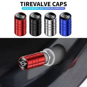 혼다 자동차 4pcs 자동차 휠 허브 스템 캡 장식 BMW 미니 쿠퍼 R56 2011 액세서리