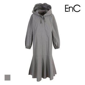 [EnC] 후드넥 캐주얼 롱원피스_ENOW33802BGR