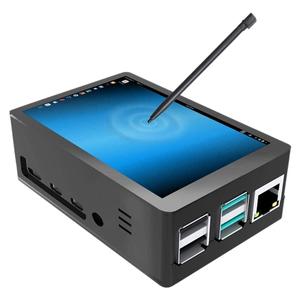 3.5인치 Tft Lcd 접촉 스크린 320X480 해상도 Abs 케이스  라즈베리 파이 4 B용 터치펜