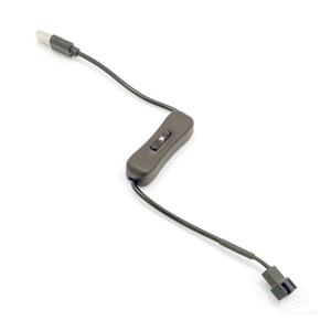 USB TO 3핀 4핀 PWM변환 스위치케이블 온오프 쿨러 전원선 아답터 어댑터 젠더 변환잭 연결잭 연결 전원형