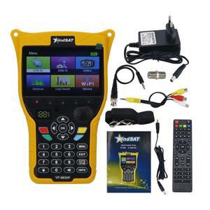 Wishcolor VF-9930 프로 디지털 위성 파인더 미터 지원 DVB-S2 및 DVB-T LCD 화면 FindSAT