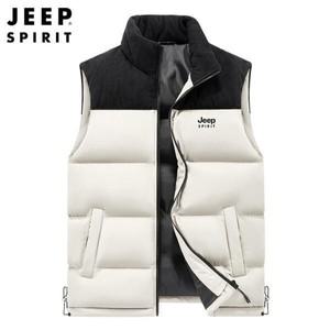 지프스피릿 JEEP SPIRIT 남성 여성 공용 다운 패딩 베스트 조끼 0682