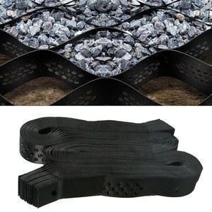 써니글레이드 2인치 두꺼운 지상 그리드 40 x 4피트, 자갈 리테이너 1880파운드/제곱피트, 지오 진입로 안정화로 RV 주차 경사면과 정원을 운전하는 DIY 파티오 산책로 블랙, 4 40피트