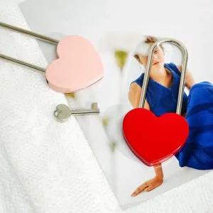 핑크 레드 남산타워 사랑의 자물쇠사물함 열쇠 남산타워자물쇠 하트자물쇠 사랑의자물쇠