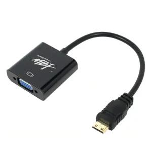 엠비에프 Mini HDMI to RGB VGA 모니터 변환 컨버터