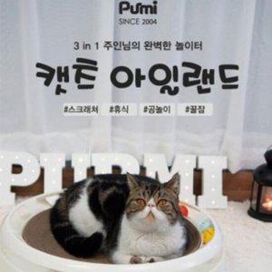 PURMI 푸르미 캣츠아일랜드 대형 멀티 스크래쳐 캣닢세트