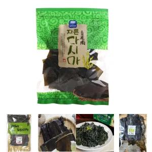 완도명가자른다시마 100g/파지/다시마/다시마튀각/부각/가루/간장/자른/다시마차/맛/생다시마/멸치/육수