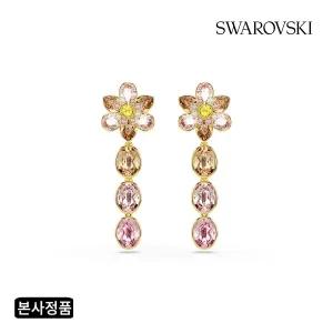 [스와로브스키](강남점)[본사정품/쇼핑백증정] Idyllia 골드 톤 드롭 귀걸이 5732381