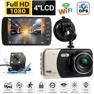 블랙박스 차량용 DVR 와이파이 GPS 1080P HD 듀얼 후방 보기 운전 비디오 녹음기 자동 주차 모니터 대시캠