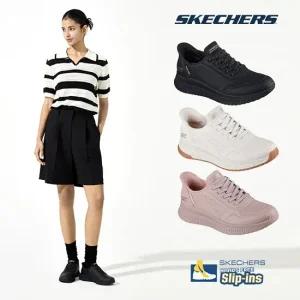 스케쳐스 25FW 최신상 여성용 밥스 스쿼드 슬립인스