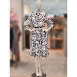 갤러리아 [SI][25S/S]플리츠 벨티드 카라 원피스 (SKOAD25350)