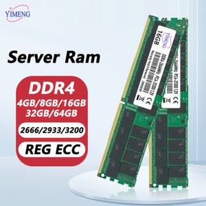 DDR4 서버 메모리 램 PC4 2133 2400 2666 2933 3200Mhz 1 2V 288 핀 17000 19200 21300 25600 REG ECC 16GB 32GB 64GB