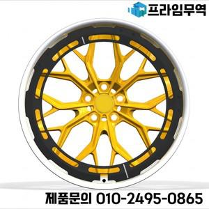맞춤형 2 피스 단조 합금 림 18-22 인치 5x12 5x114.3 CNC 광택 새로운 승용차 바퀴 112mm 100mm PCD