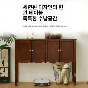 라탄 복도 콘솔 서랍장 장식장 앤틱  도어