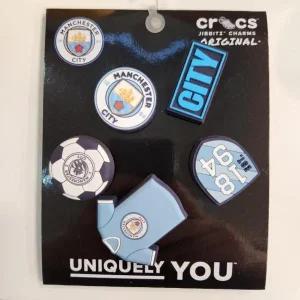 [크록스] HC03 Jibbitz 맨시티 5팩 세트 Manchester city 축구 파츠 참 10012074 (S34575635)