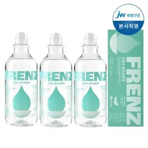 JW중외제약 프렌즈 식염수 용액 소프트렌즈 전용 보존액 365ml 3개